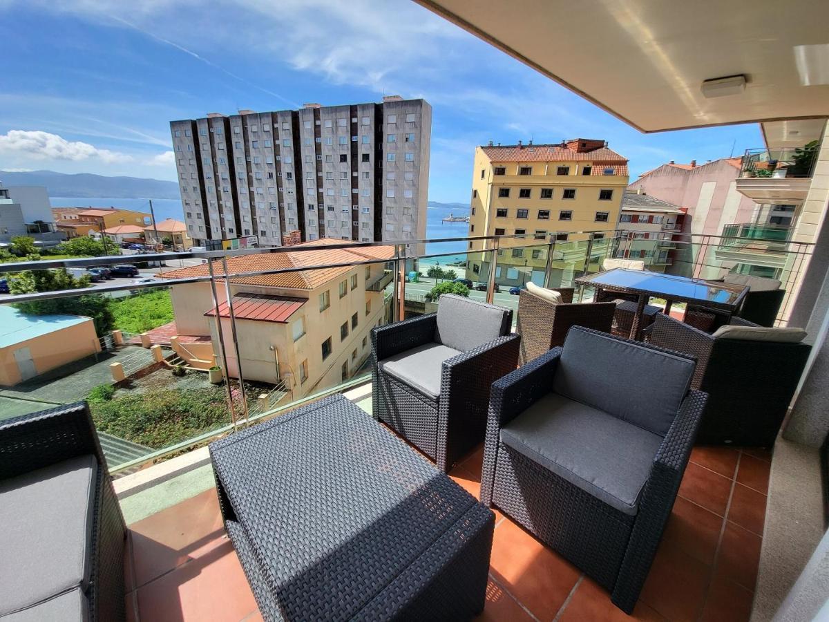 Apartamento Antopa Con Entrada Directa A La Playa - Karkava Travel Sanxenxo Dış mekan fotoğraf